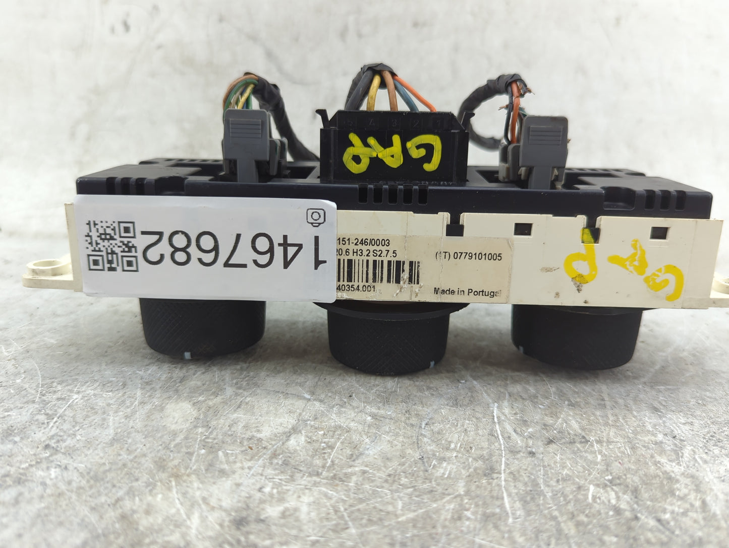 2007 Hummer H3 Climate Control Module Temperature AC/Heater Replacement P/N:15840354 96151-246/0003 Fits OEM Used Auto Parts