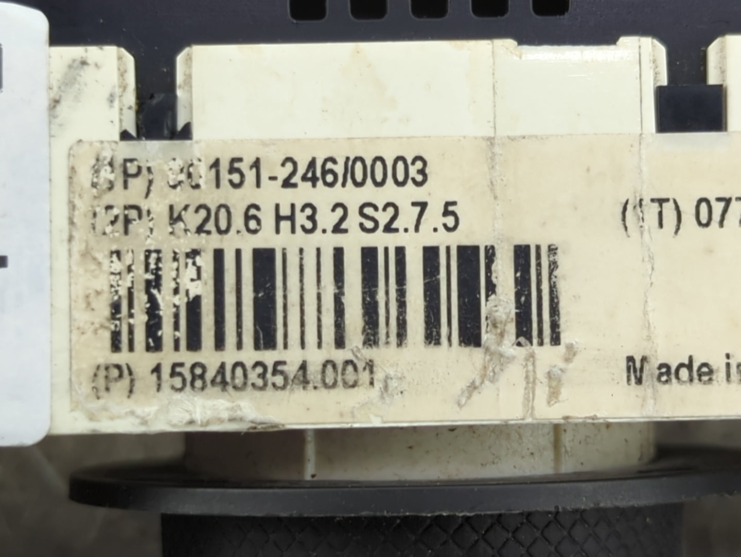 2007 Hummer H3 Climate Control Module Temperature AC/Heater Replacement P/N:15840354 96151-246/0003 Fits OEM Used Auto Parts