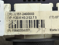 2007 Hummer H3 Climate Control Module Temperature AC/Heater Replacement P/N:15840354 96151-246/0003 Fits OEM Used Auto Parts