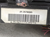 2007 Hummer H3 Fusebox Fuse Box Panel Relay Module P/N:25796965 0678142 Fits OEM Used Auto Parts - Oemusedautoparts1.com