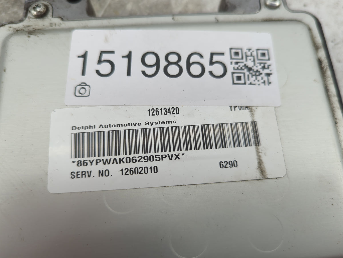 2007 Hummer H3 PCM Engine Control Computer ECU ECM PCU OEM P/N:12613420 12602010, 86YPWAK062905PVX Fits 2008 OEM Used Auto P