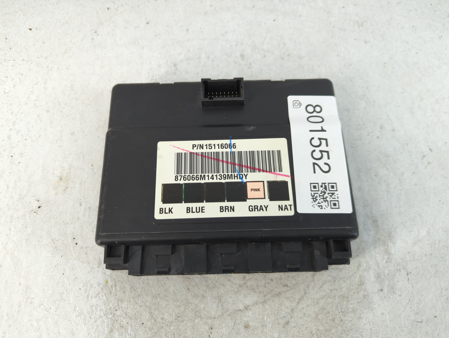 Hummer H3 Body Control Module Bcm Inner Cabin Fuse Box 15116066 - Oemusedautoparts1.com