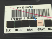 Hummer H3 Body Control Module Bcm Inner Cabin Fuse Box 15116066 - Oemusedautoparts1.com