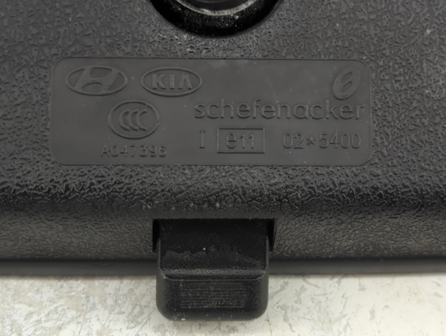 2005-2011 Hyundai Accent Interior Rear View Mirror Replacement OEM Fits OEM Used Auto Parts - Oemusedautoparts1.com