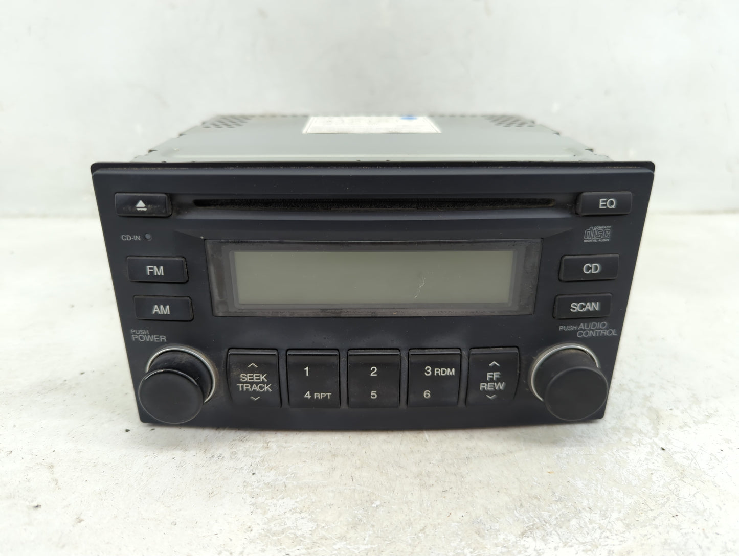 2006-2011 Hyundai Accent Radio AM FM Cd Player Receiver Replacement P/N:96100-1E481FZ Fits Fits 2006 2007 2008 2009 2010 201