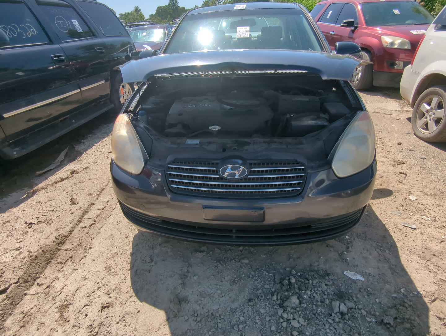 2006-2011 Hyundai Accent Front Bumper Grille - Oemusedautoparts1.com