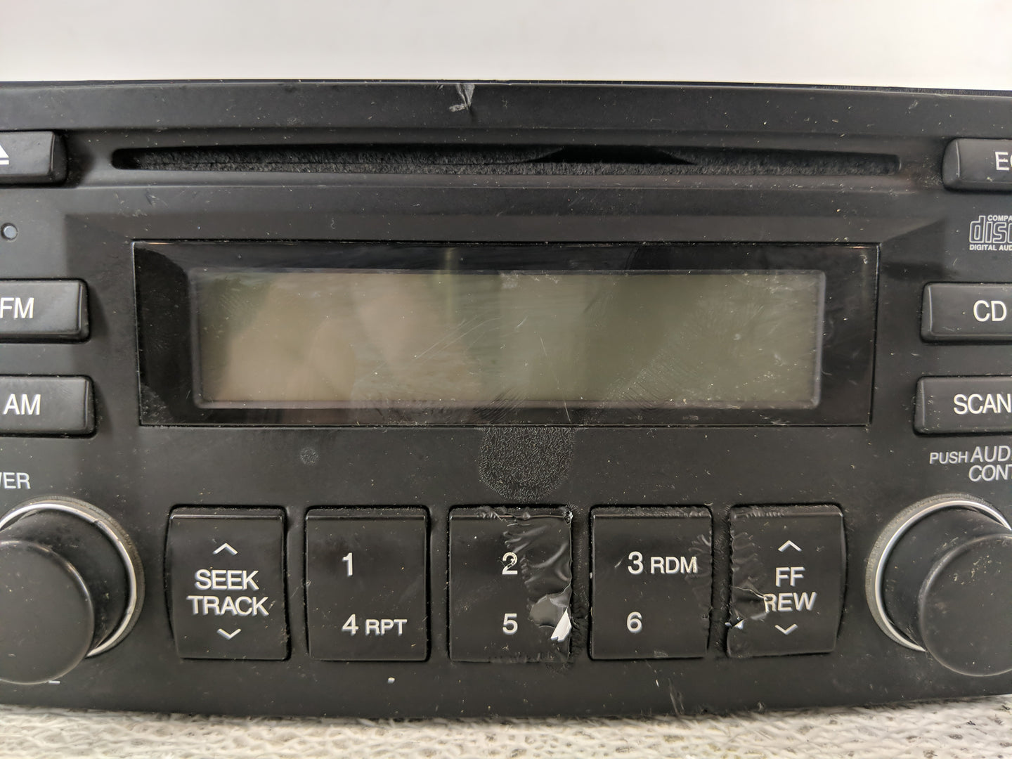 2006-2011 Hyundai Accent Radio AM FM Cd Player Receiver Replacement P/N:96100-1E485CA Fits Fits 2006 2007 2008 2009 2010 201