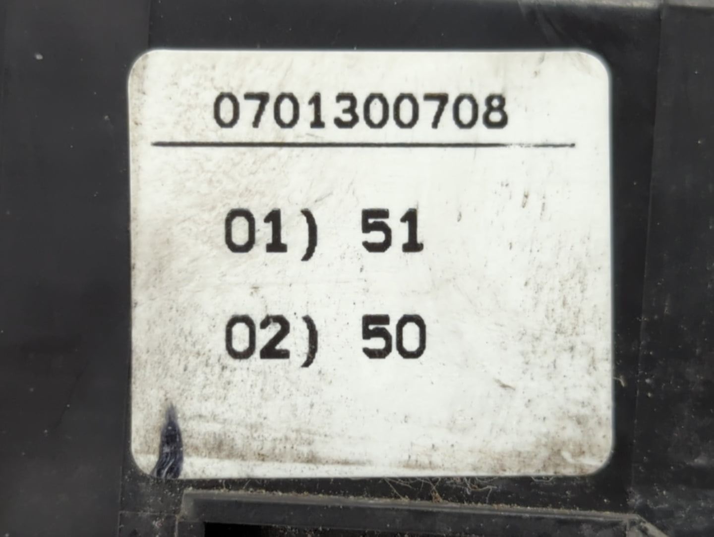 2006-2011 Hyundai Accent Fusebox Fuse Box Panel Relay Module P/N:0701300708 Fits Fits 2006 2007 2008 2009 2010 2011 OEM Used