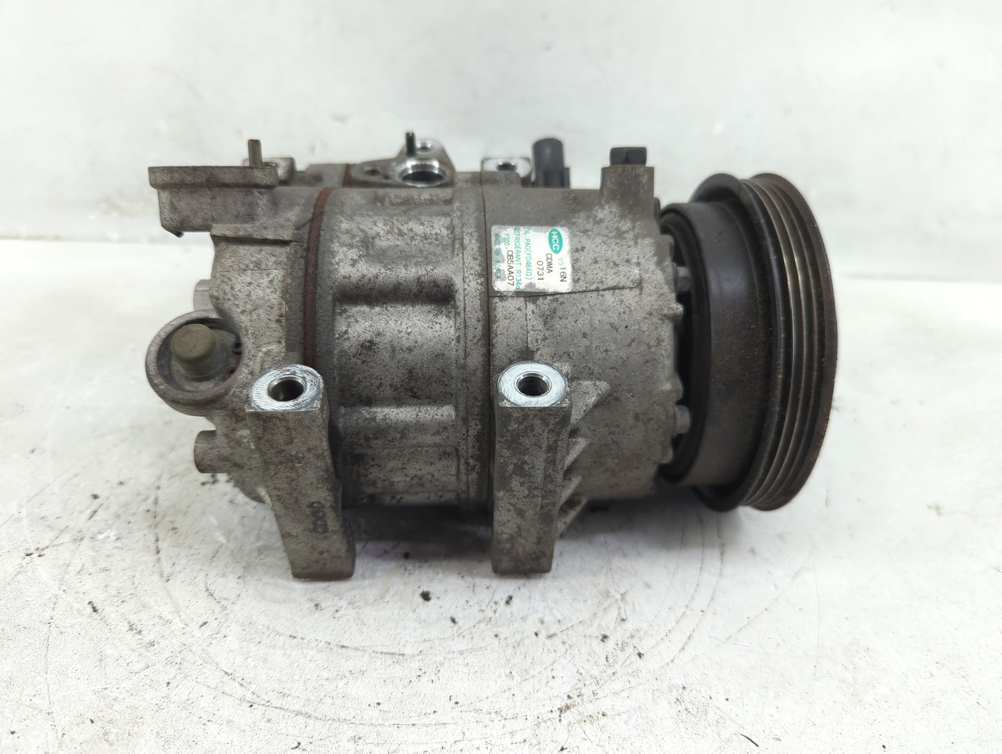 2006-2007 Hyundai Accent Air Conditioning A/c Ac Compressor Oem - Oemusedautoparts1.com