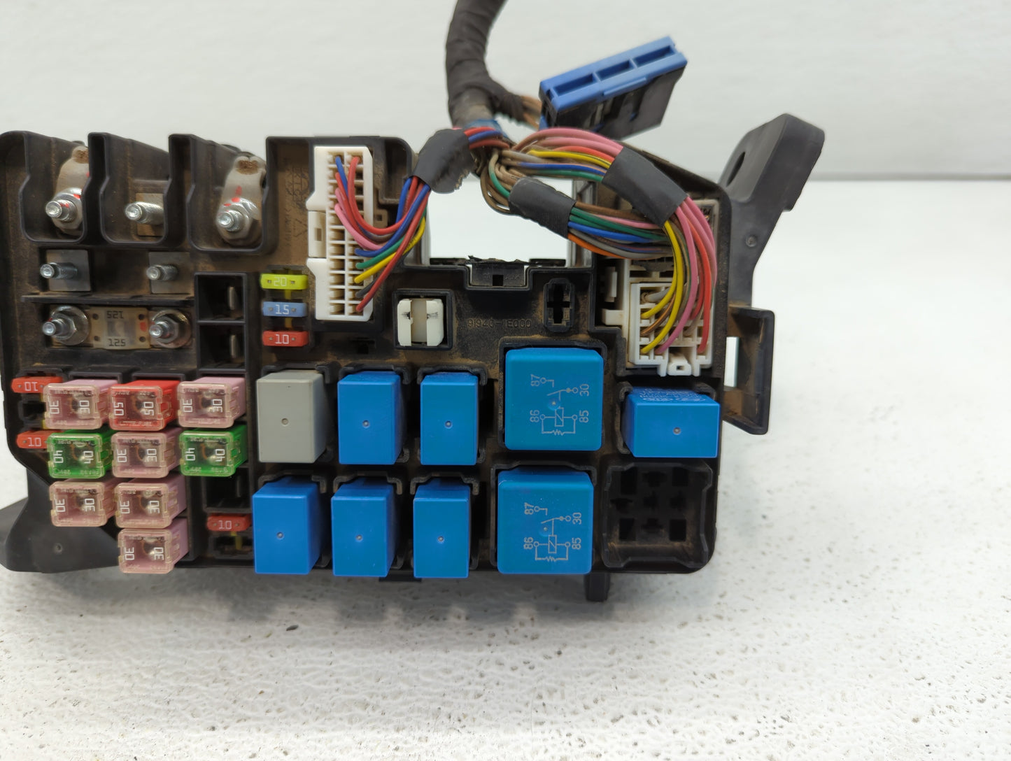 2006-2011 Hyundai Accent Fusebox Fuse Box Panel Relay Module P/N:91202-1E033 91219-1E010 Fits Fits 2006 2007 2008 2009 2010 