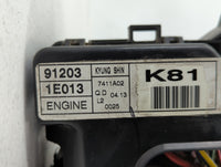 2006-2011 Hyundai Accent Fusebox Fuse Box Panel Relay Module P/N:91203 1E013 Fits Fits 2006 2007 2008 2009 2010 2011 OEM Use