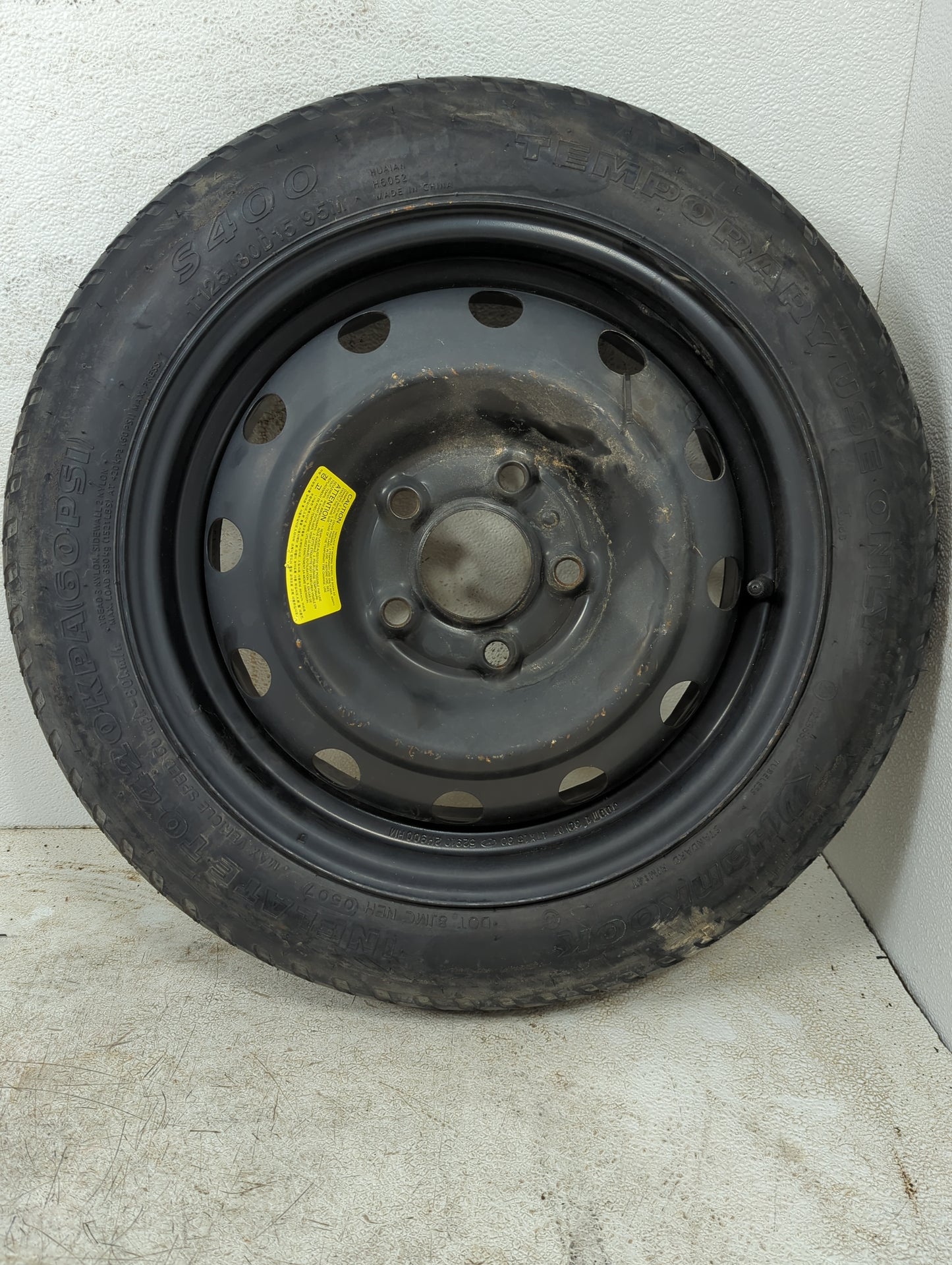2007-2022 Hyundai Elantra Spare Donut Tire Wheel Rim Oem 1216477 - Oemusedautoparts1.com