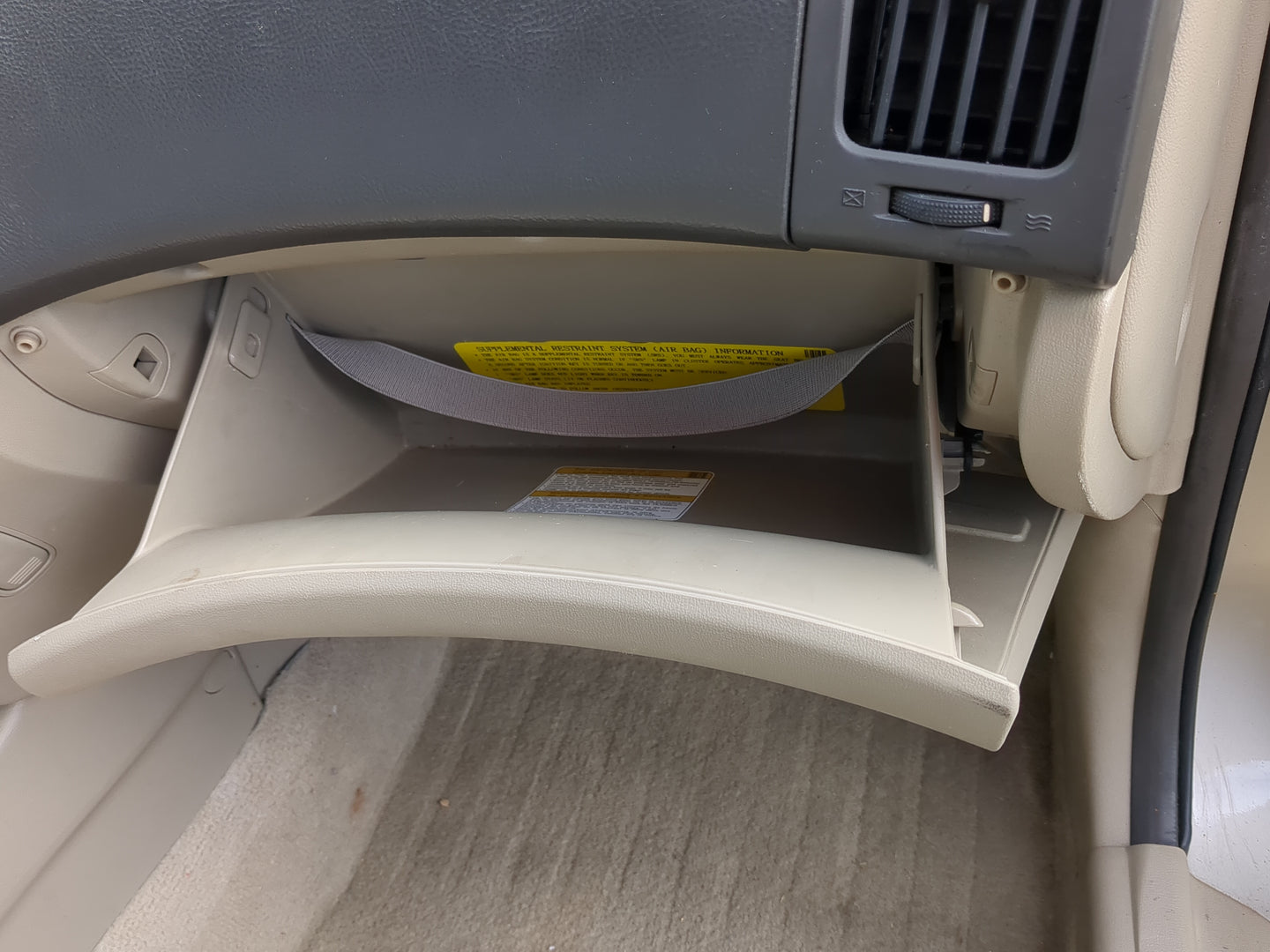 2007 Hyundai Elantra Passenger Glove Box Door Storage Compartment - Oemusedautoparts1.com