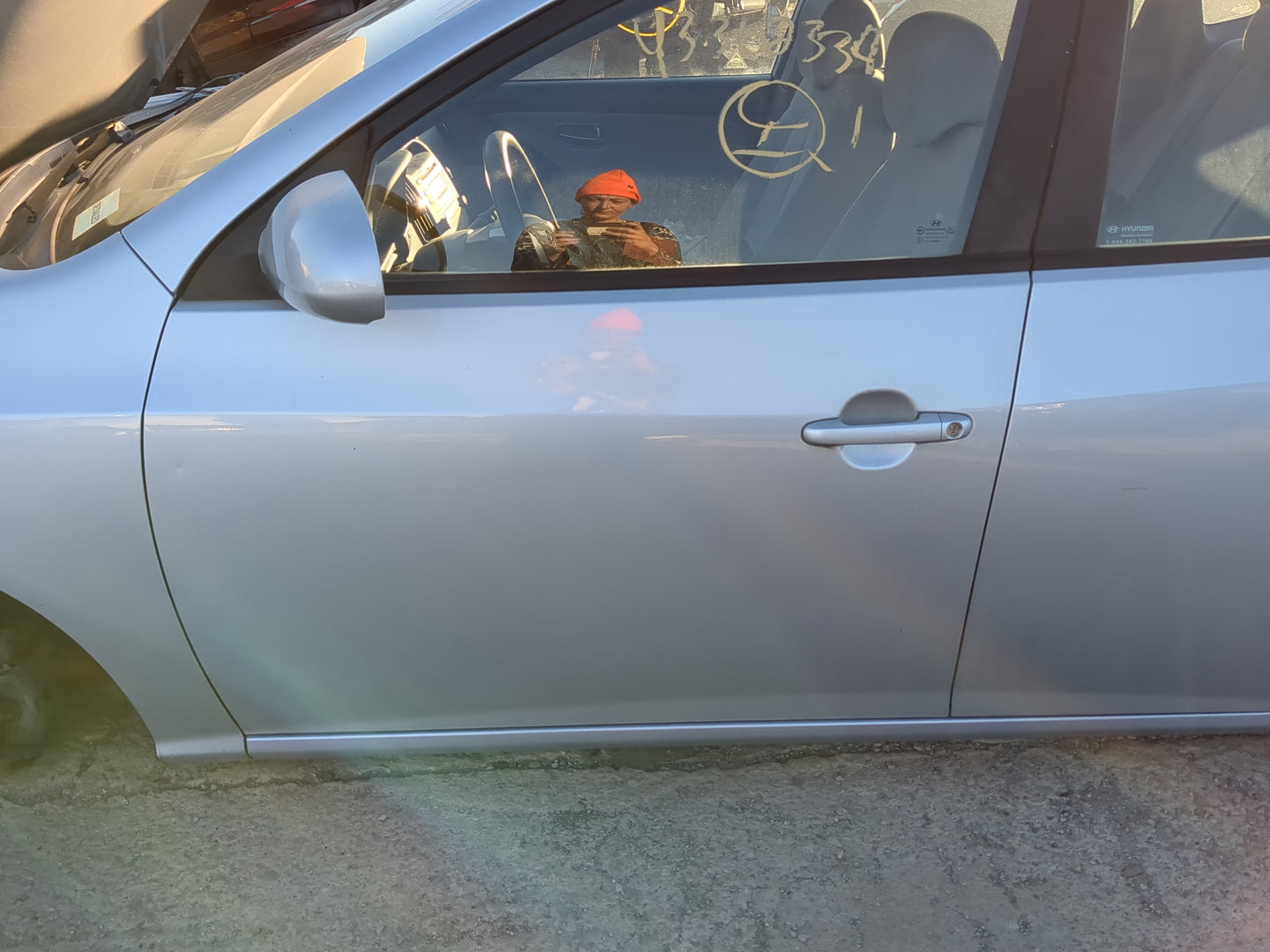 2007-2010 Hyundai Elantra Driver Front Door Oem - Oemusedautoparts1.com