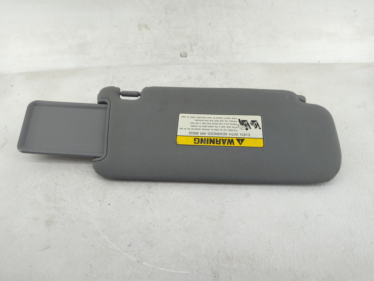 2007-2010 Hyundai Elantra Sun Visor Shade Replacement Driver Left Mirror Fits Fits 2007 2008 2009 2010 OEM Used Auto Parts -