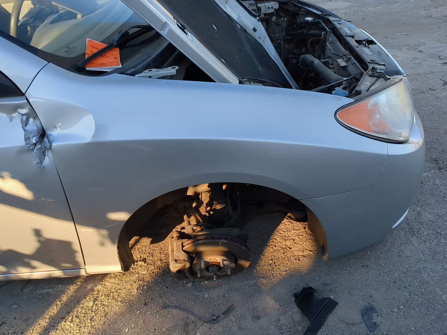 2007-2010 Hyundai Elantra Passenger Fender - Oemusedautoparts1.com