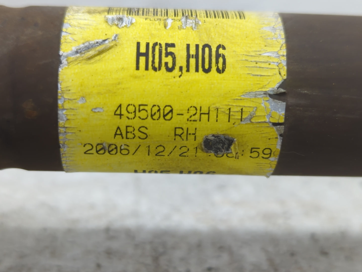 2007-2010 Hyundai Elantra Axle Shaft Front Passenger Cv C/v - Oemusedautoparts1.com