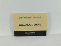 2007 Hyundai Elantra Owners Manual Book Guide P/N:A2H0-EU60C OEM Used Auto Parts - Oemusedautoparts1.com