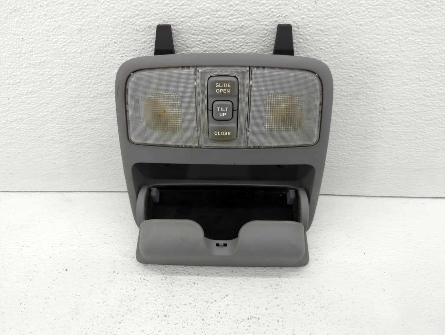 2007 Hyundai Elantra Overhead Roof Console Grey - Oemusedautoparts1.com