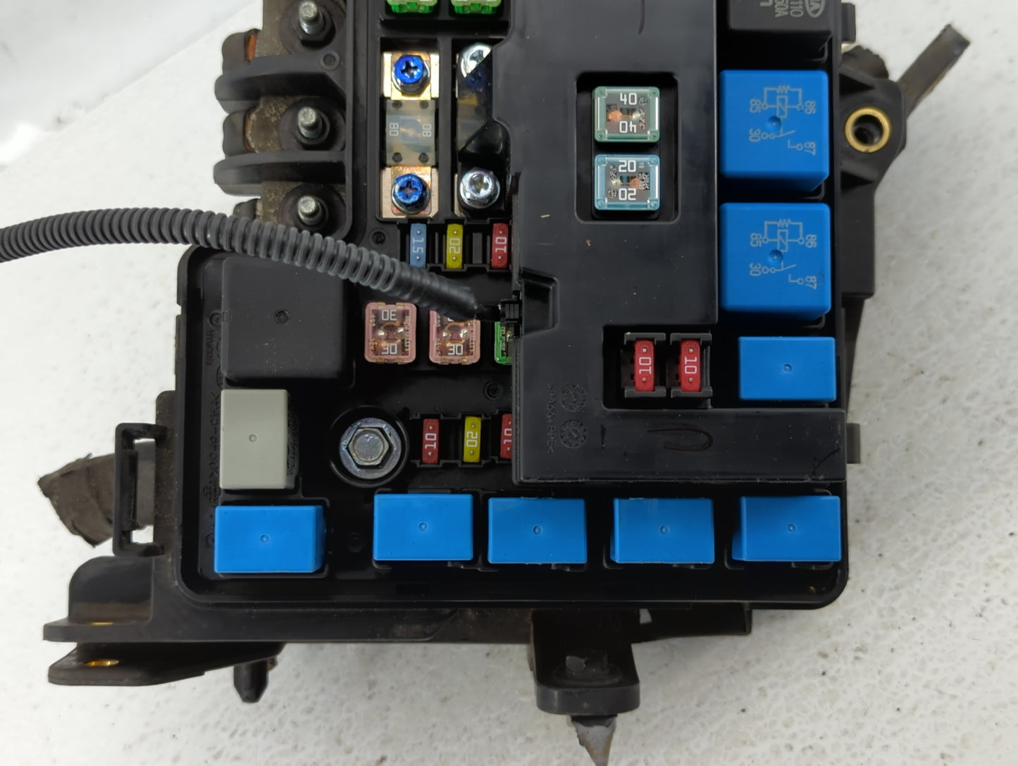 2007-2009 Hyundai Elantra Fusebox Fuse Box Panel Relay Module P/N:91950-2H020 Fits Fits 2007 2008 2009 OEM Used Auto Parts -