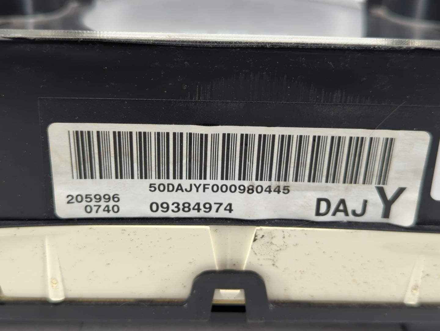 2007-2010 Hyundai Elantra Instrument Cluster Speedometer Gauges P/N:2059960740 09384974 Fits Fits 2007 2008 2009 2010 OEM Us