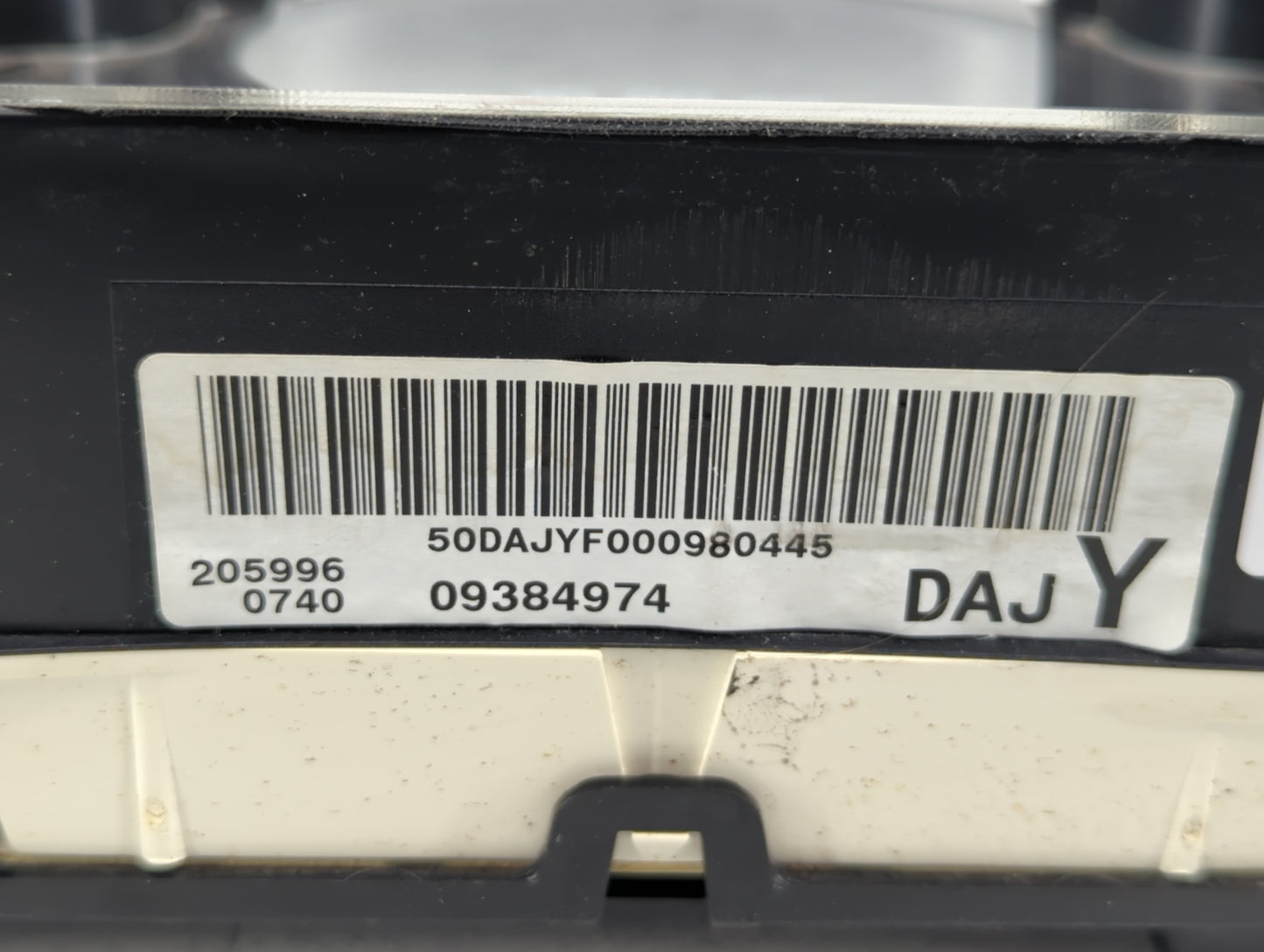 2007-2010 Hyundai Elantra Instrument Cluster Speedometer Gauges P/N:2059960740 09384974 Fits Fits 2007 2008 2009 2010 OEM Us