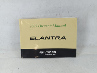 compare product 2007 Hyundai Elantra Owners Manual Book Guide P/N:A2HO-EU6ND OEM Used Auto Parts