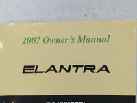 2007 Hyundai Elantra Owners Manual Book Guide P/N:A2HO-EU6ND OEM Used Auto Parts - Oemusedautoparts1.com