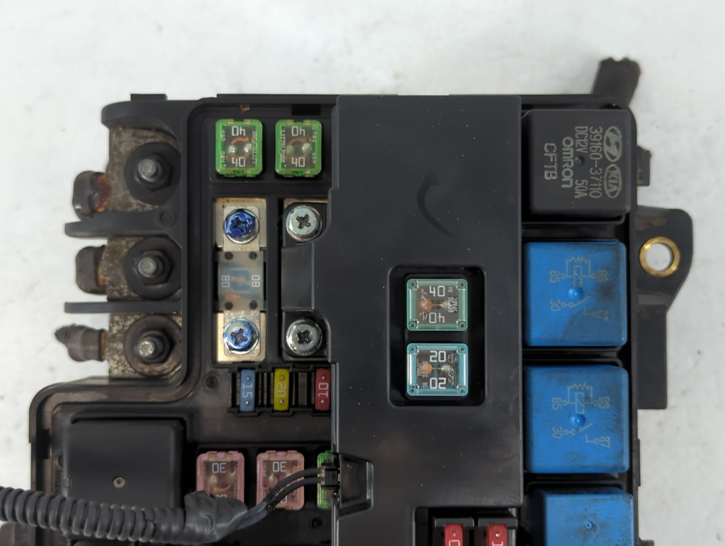 2007-2009 Hyundai Elantra Fusebox Fuse Box Panel Relay Module Fits Fits 2007 2008 2009 OEM Used Auto Parts - Oemusedautopart