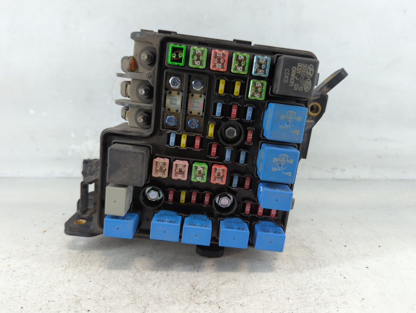 2007-2009 Hyundai Elantra Fusebox Fuse Box Panel Relay Module P/N:91950-2H020 Fits Fits 2007 2008 2009 OEM Used Auto Parts -