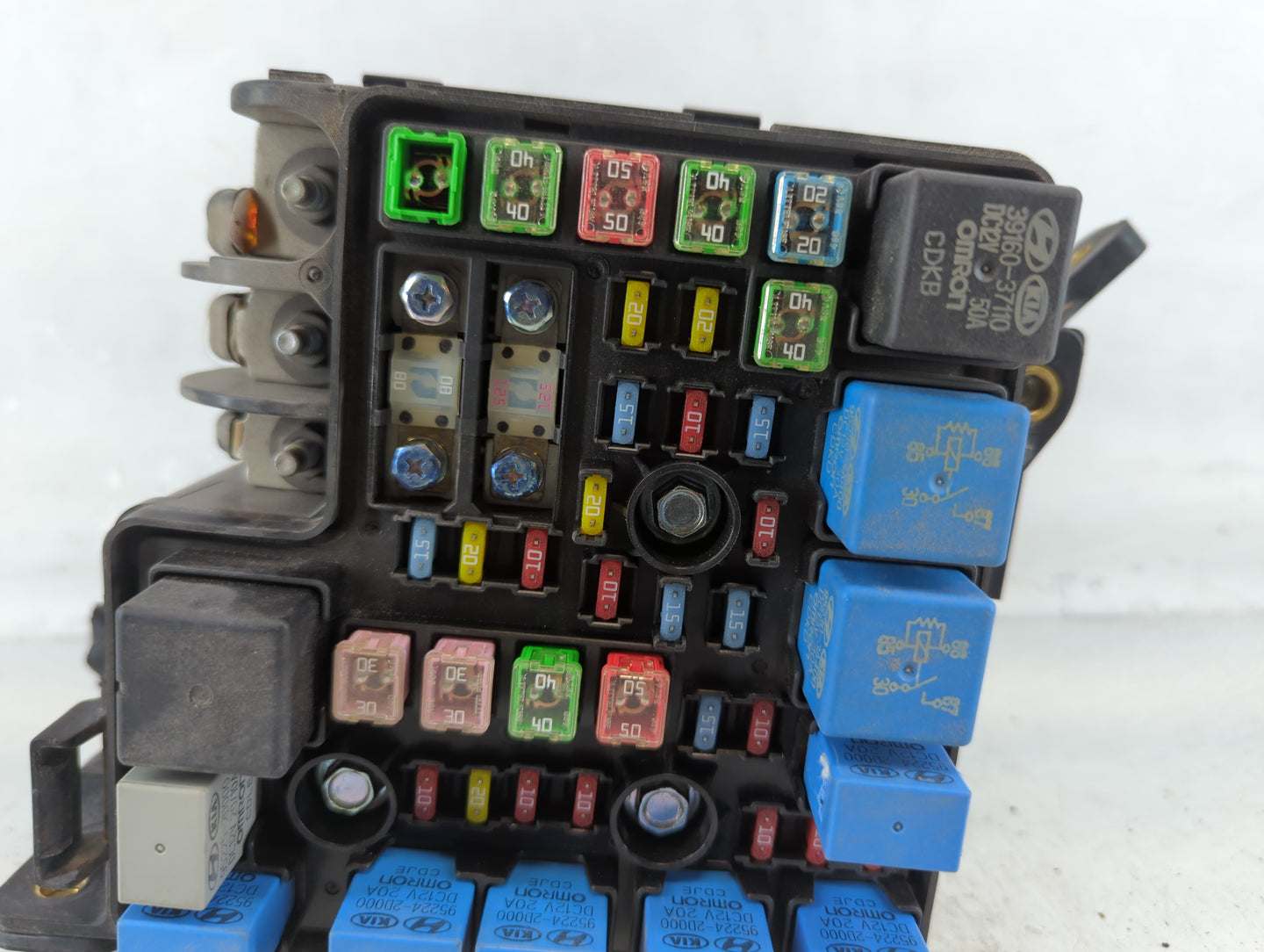 2007-2009 Hyundai Elantra Fusebox Fuse Box Panel Relay Module P/N:91950-2H020 Fits Fits 2007 2008 2009 OEM Used Auto Parts -