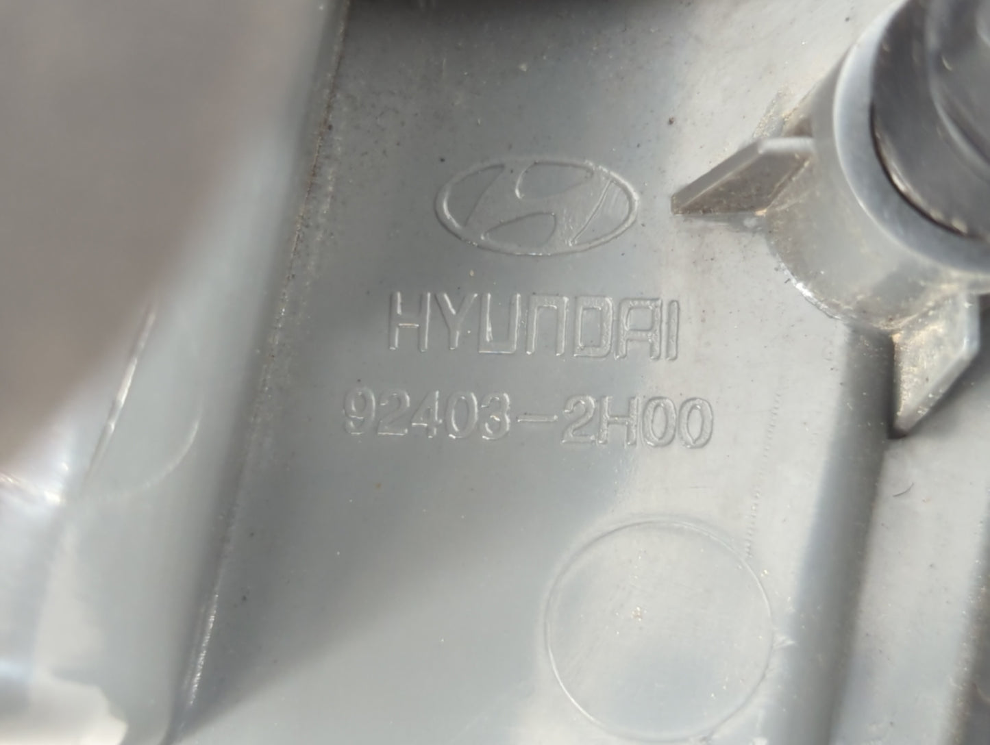 2007 Hyundai Elantra Tail Light Assembly Driver Left OEM P/N:92403-2H00 Fits Fits 2008 2009 2010 OEM Used Auto Parts - Oemus