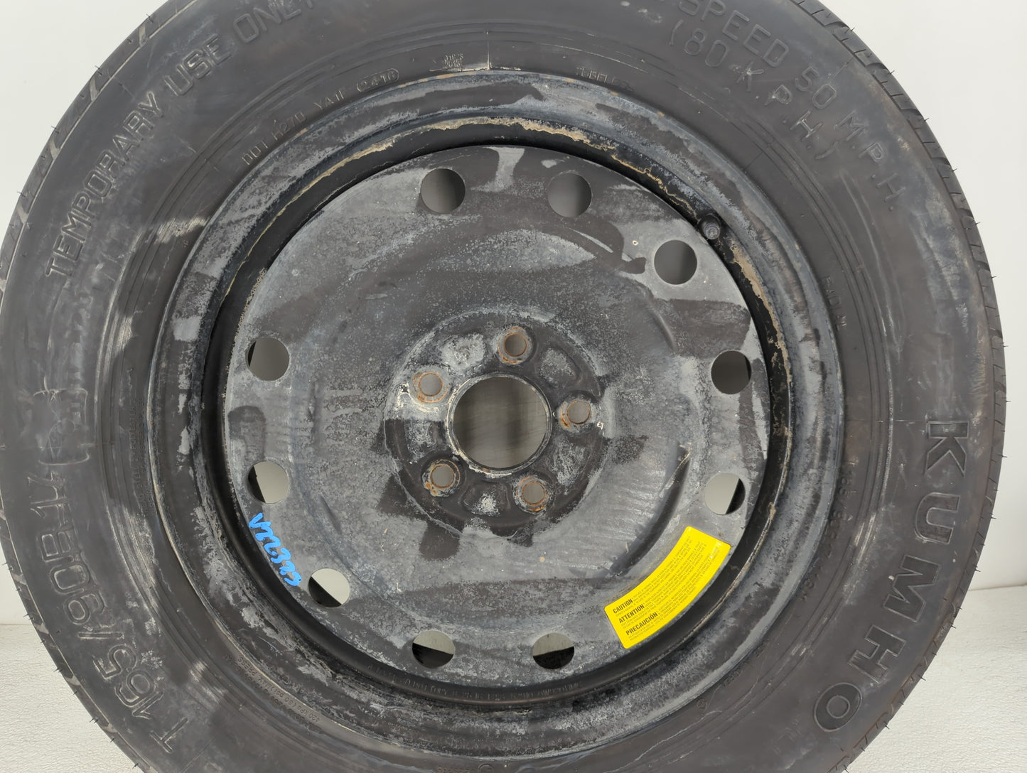 2007-2020 Hyundai Santa Fe Spare Donut Tire Wheel Rim Oem - Oemusedautoparts1.com