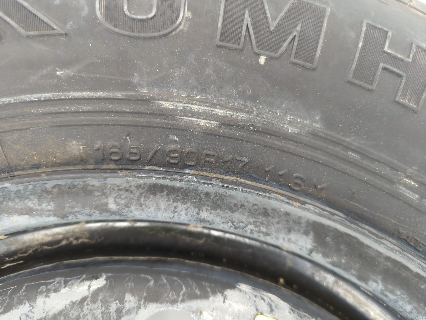 2007-2020 Hyundai Santa Fe Spare Donut Tire Wheel Rim Oem - Oemusedautoparts1.com