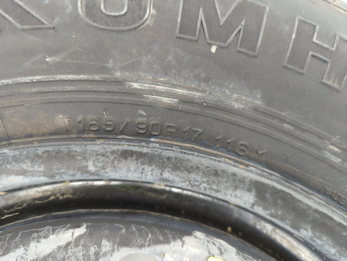 2007-2020 Hyundai Santa Fe Spare Donut Tire Wheel Rim Oem - Oemusedautoparts1.com