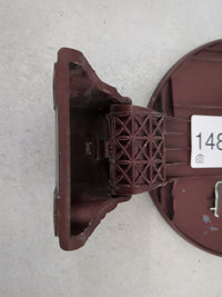 2007 Hyundai Santa Fe Fuel Tank Door Lid Gas Tank Maroon - Oemusedautoparts1.com