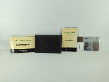2007 Hyundai Santa Fe Owners Manual Book Guide OEM Used Auto Parts - Oemusedautoparts1.com