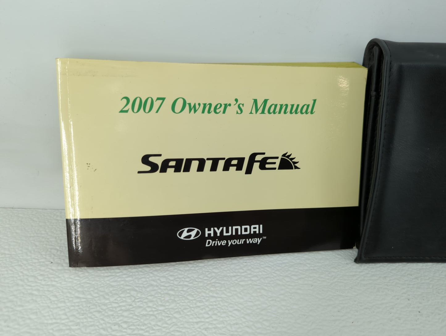 2007 Hyundai Santa Fe Owners Manual Book Guide OEM Used Auto Parts - Oemusedautoparts1.com