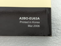 2007 Hyundai Santa Fe Owners Manual Book Guide OEM Used Auto Parts - Oemusedautoparts1.com