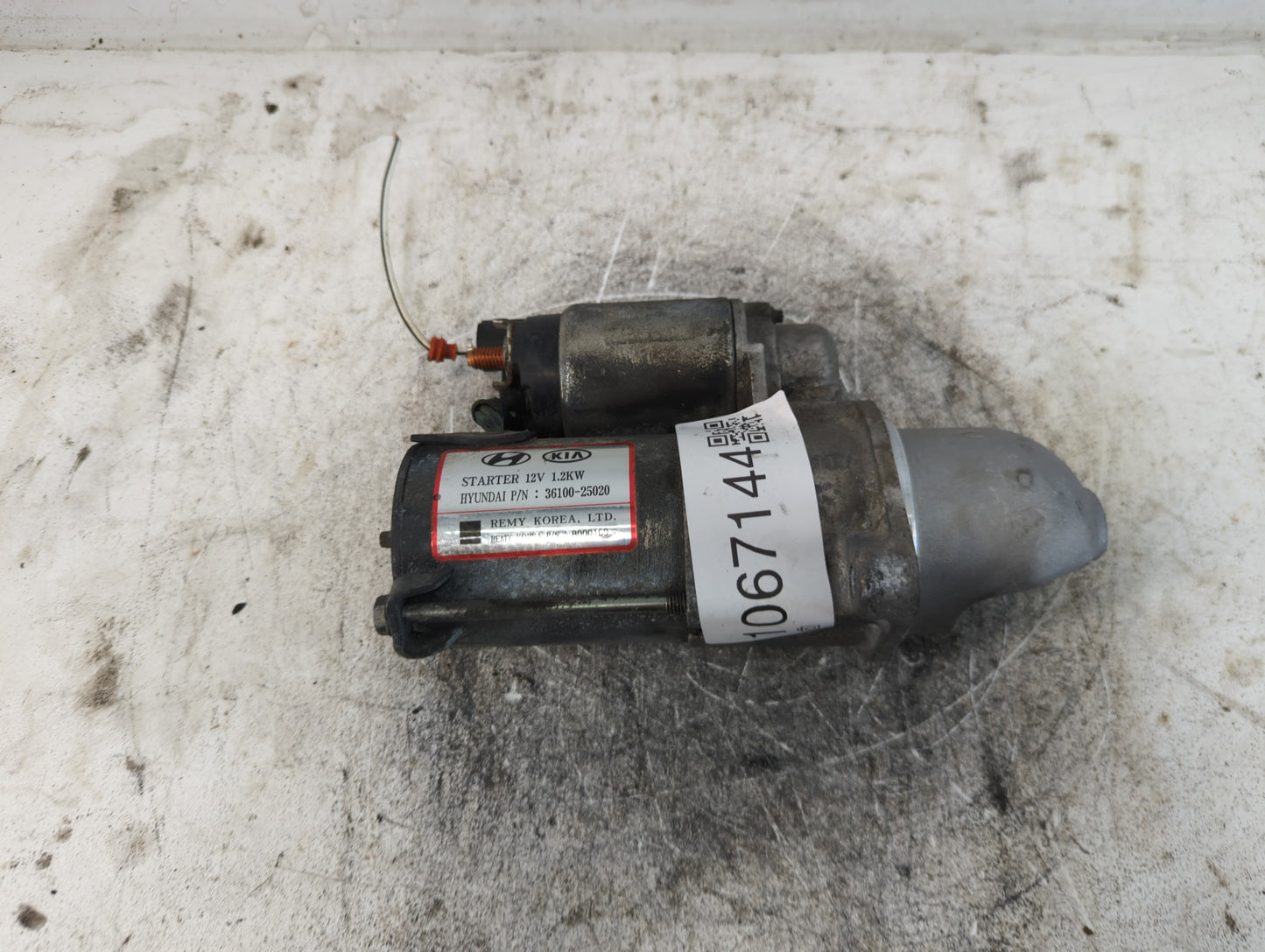 2006-2010 Hyundai Sonata Car Starter Motor Solenoid OEM P/N:36100-25020 Fits Fits 2006 2007 2008 2009 2010 2011 2012 OEM Use