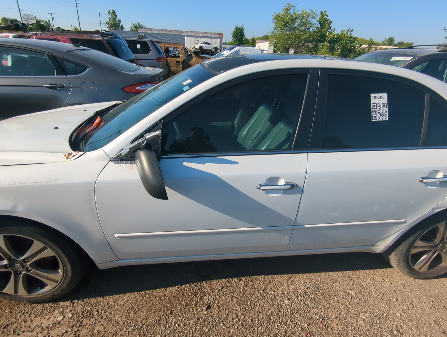 2006-2010 Hyundai Sonata Driver Front Door Oem - Oemusedautoparts1.com