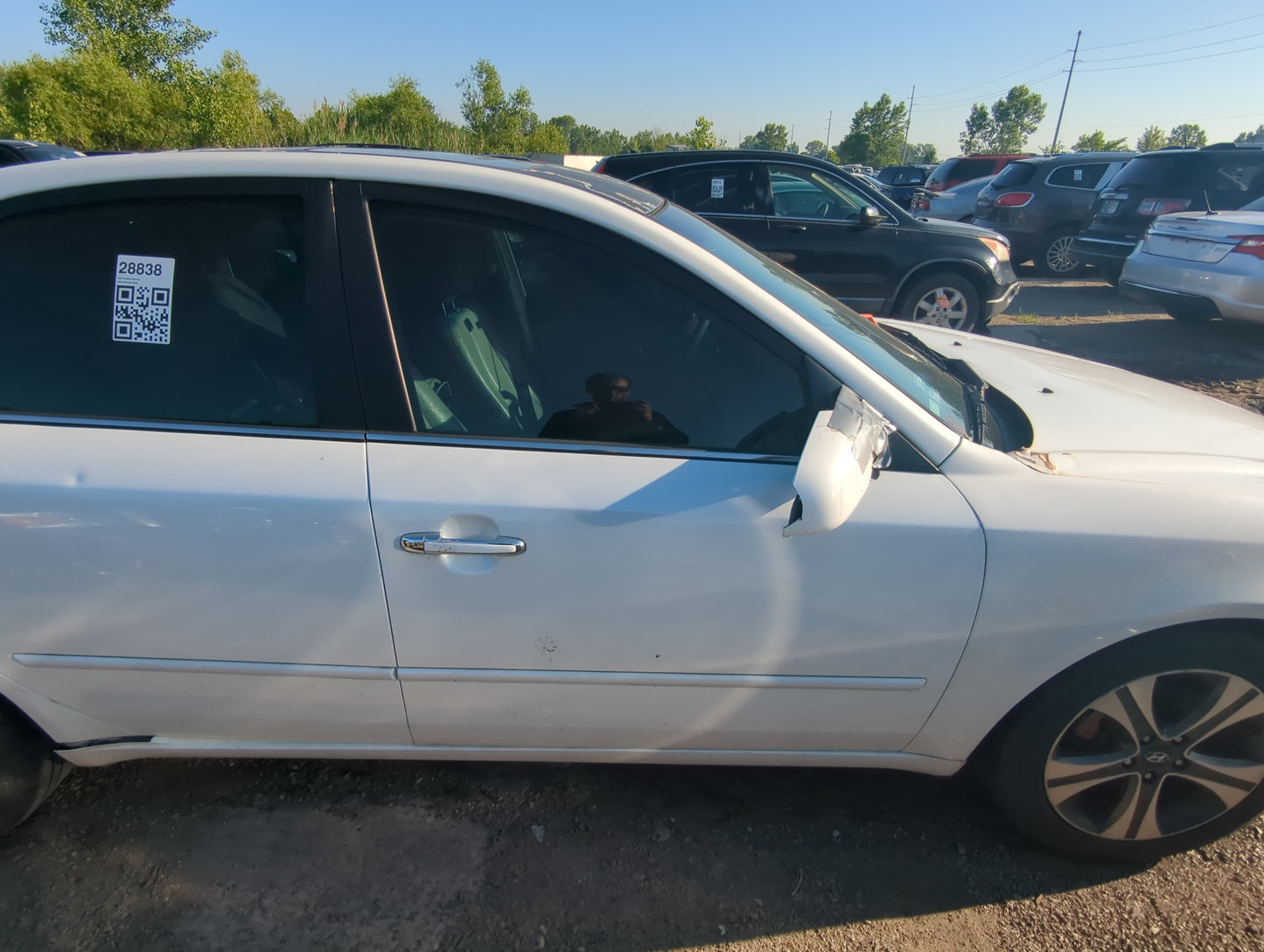 2006-2010 Hyundai Sonata Passenger Front Door Oem - Oemusedautoparts1.com