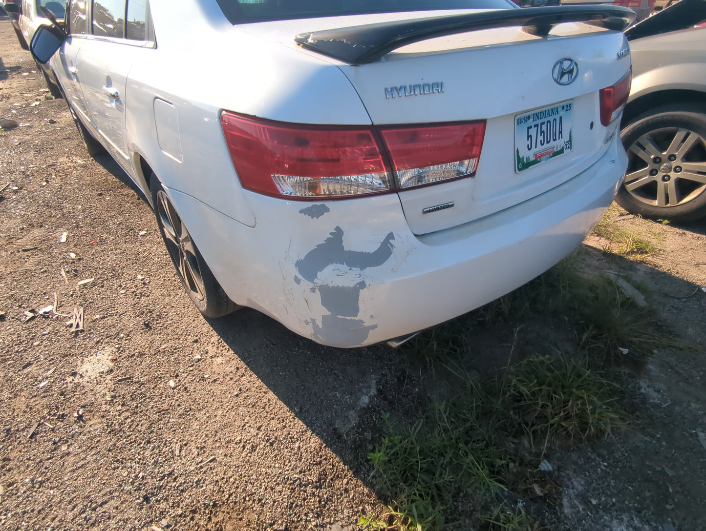 2006-2008 Hyundai Sonata Rear Bumper Assembly Oem - Oemusedautoparts1.com