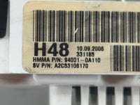 2006-2008 Hyundai Sonata Instrument Cluster Speedometer Gauges P/N:94001-0A110 Fits Fits 2006 2007 2008 OEM Used Auto Parts 
