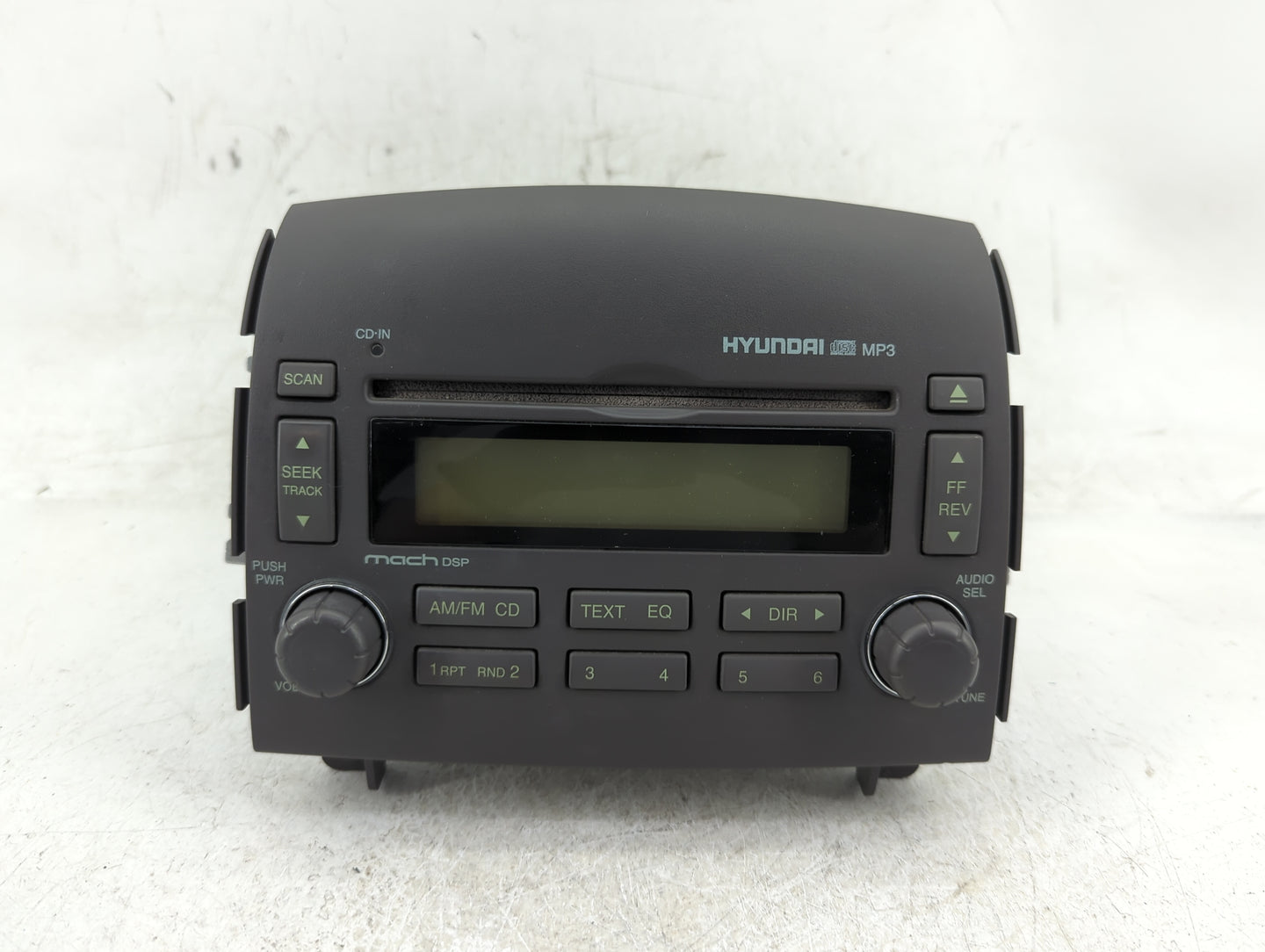 2006-2008 Hyundai Sonata Radio AM FM Cd Player Receiver Replacement Fits Fits 2006 2007 2008 OEM Used Auto Parts - Oemusedau