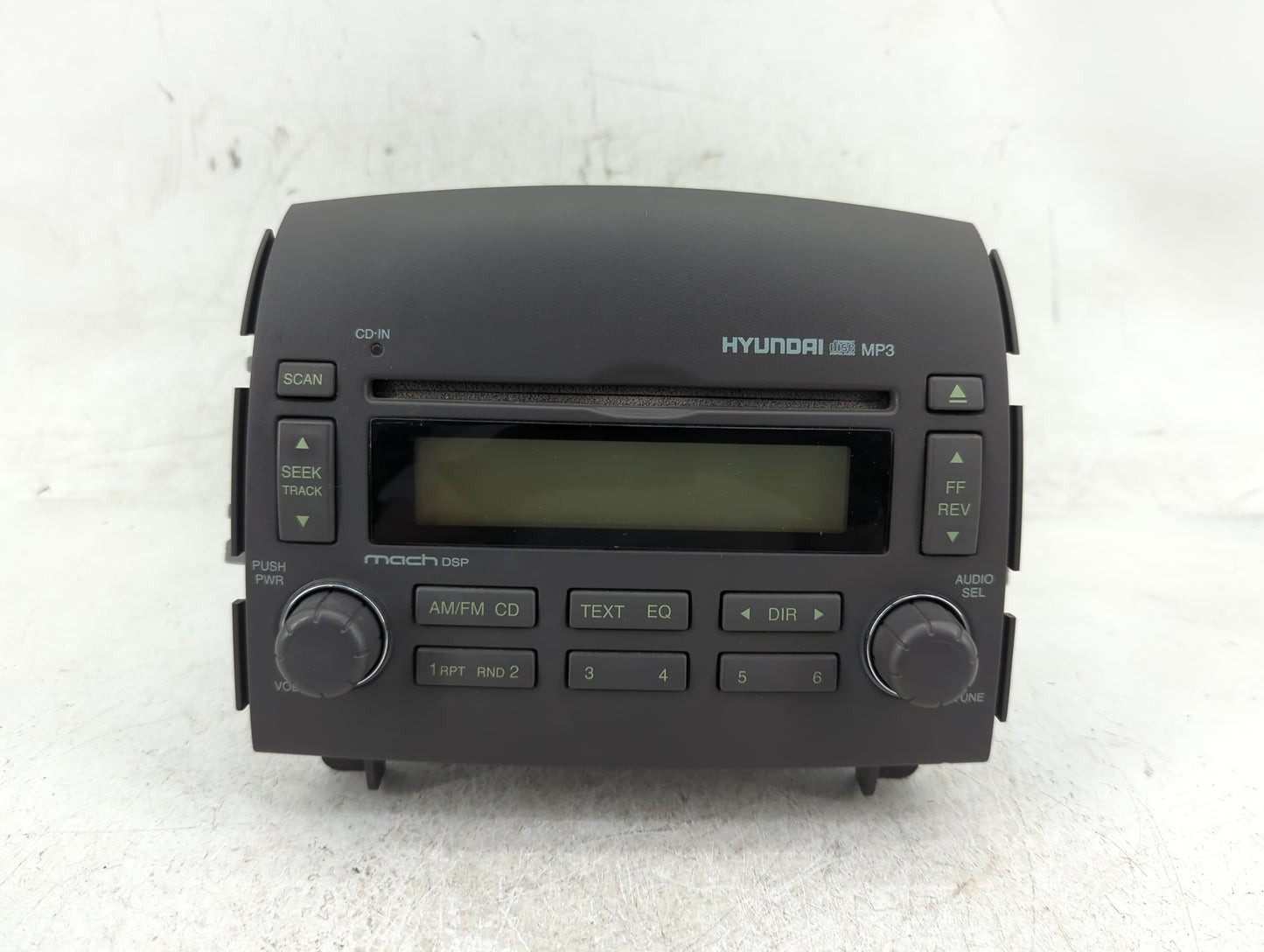 2006-2008 Hyundai Sonata Radio AM FM Cd Player Receiver Replacement Fits Fits 2006 2007 2008 OEM Used Auto Parts - Oemusedau