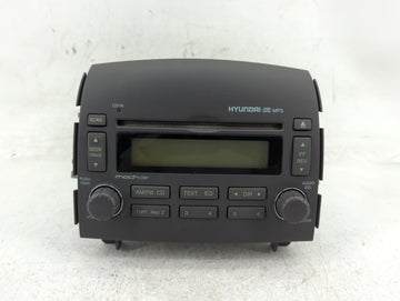 2006-2008 Hyundai Sonata Radio AM FM Cd Player Receiver Replacement Fits Fits 2006 2007 2008 OEM Used Auto Parts - Oemusedau