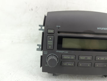 2006-2008 Hyundai Sonata Radio AM FM Cd Player Receiver Replacement Fits Fits 2006 2007 2008 OEM Used Auto Parts