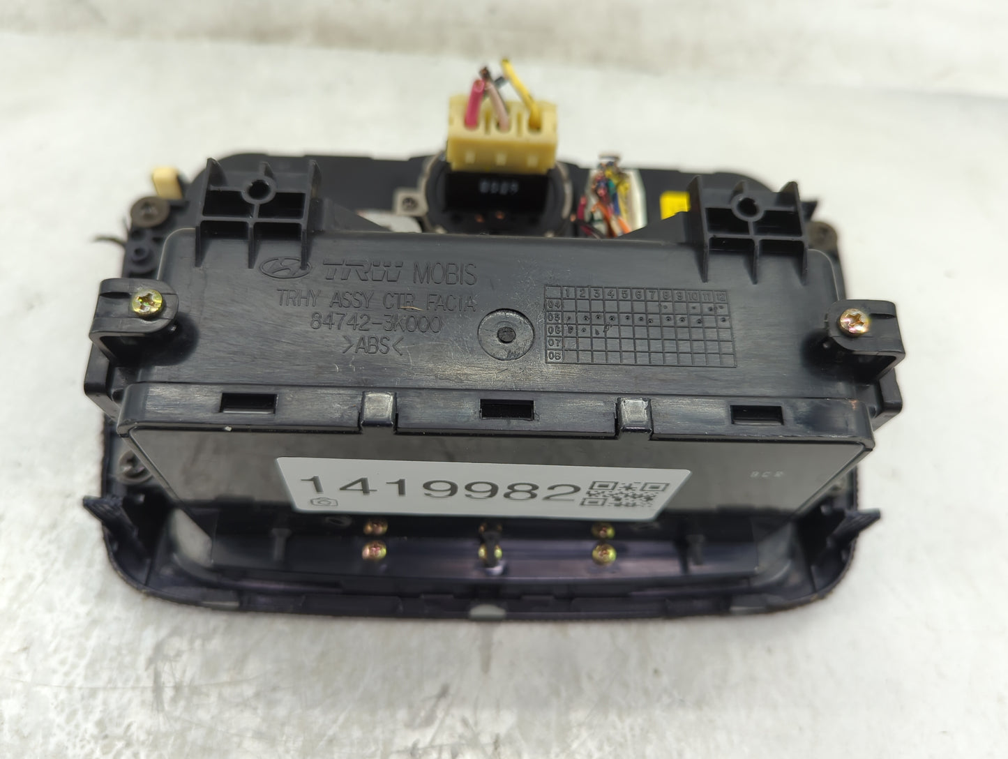 2006-2008 Hyundai Sonata Climate Control Module Temperature AC/Heater Replacement P/N:84742-3K000 Fits Fits 2006 2007 2008 O