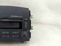 2006-2007 Hyundai Sonata Radio AM FM Cd Player Receiver Replacement P/N:96180-0A100FZ Fits Fits 2006 2007 OEM Used Auto Part